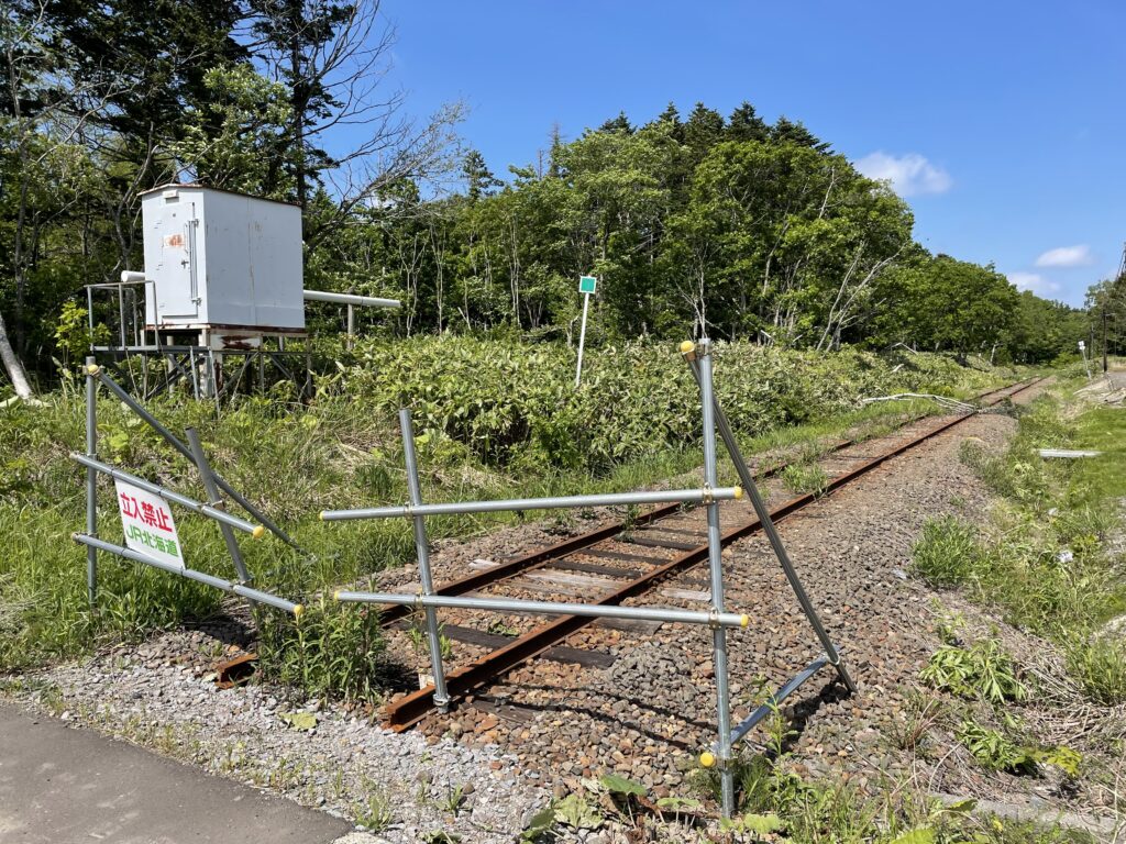 JR北海道・札沼線の廃線跡
