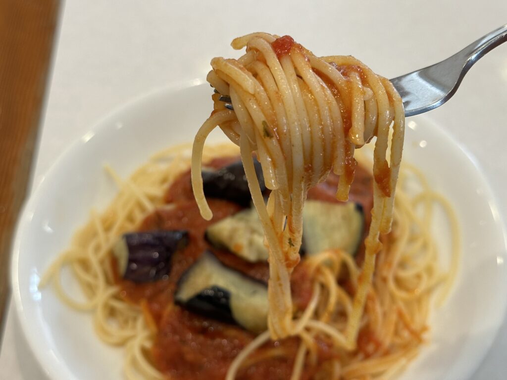 トマトソースのスパゲッティ