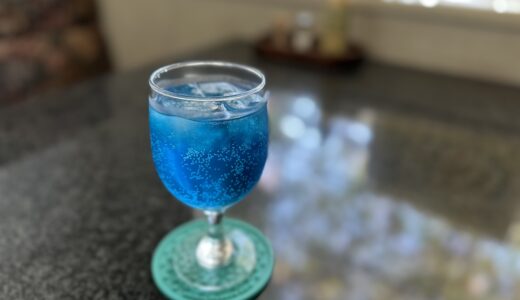 青いソーダ水