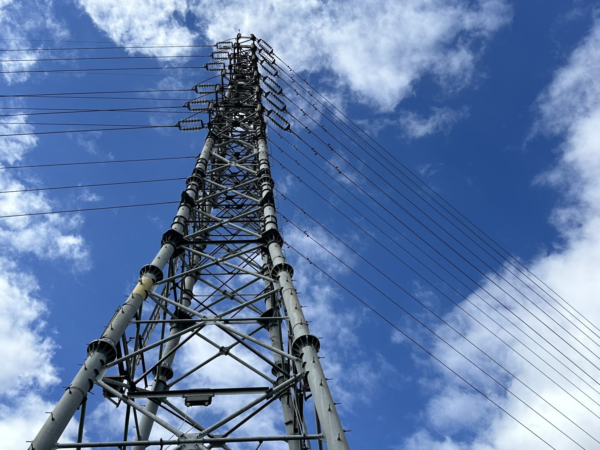 送電線の写真 | フリー写真テイクアウト