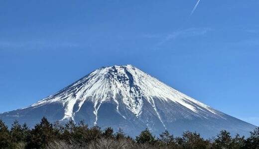 富士山の大沢崩れのフリー素材