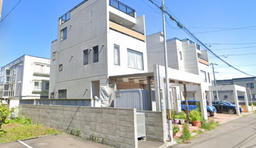 札幌すすきのホテル事件で逮捕された犯人一家3人の自宅