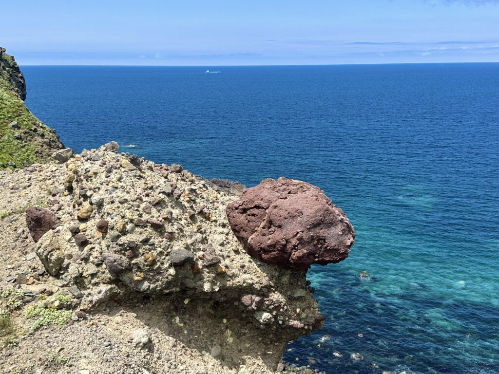 犬に見える岩