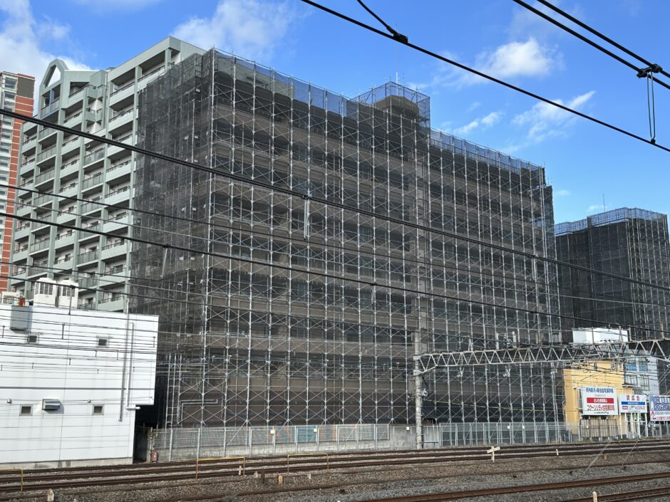 修繕工事現場の写真 | フリー写真テイクアウト