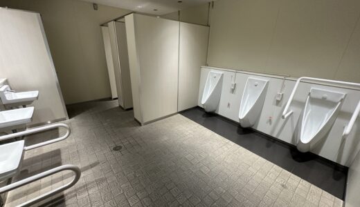 男子トイレのフリー写真