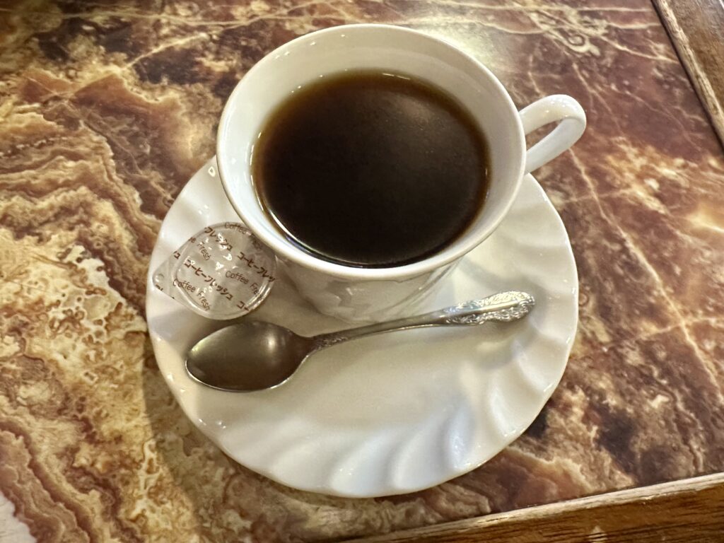 コーヒー＆パブ「KEN」のホットコーヒー