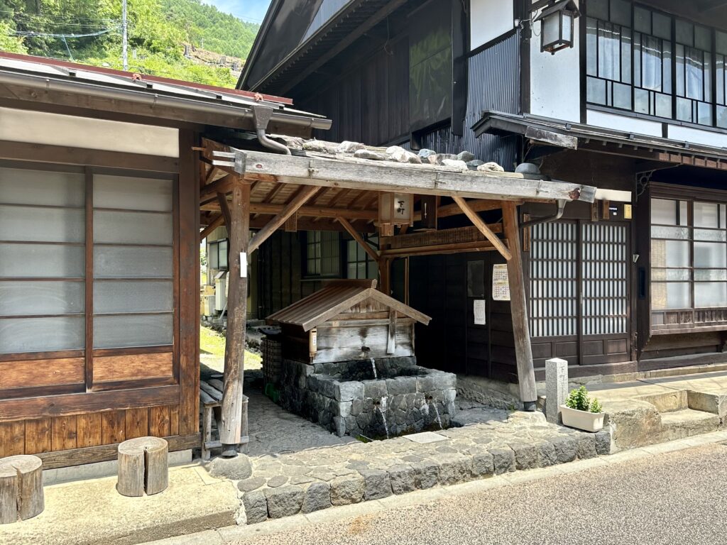 奈良井宿の水飲み場