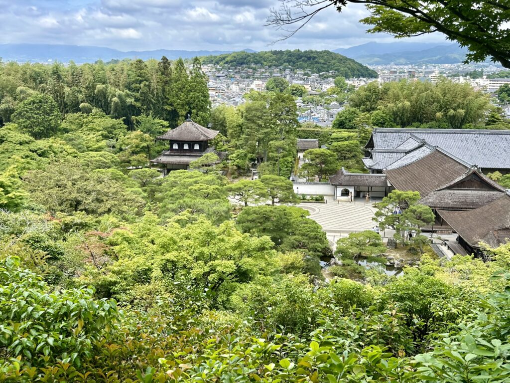 銀閣寺全景