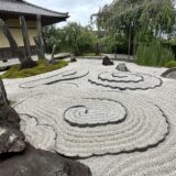 圓光寺の枯山水・奔龍庭