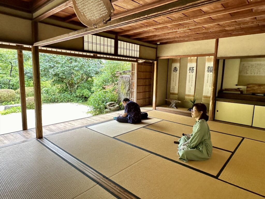 詩仙堂 (丈山寺)にて