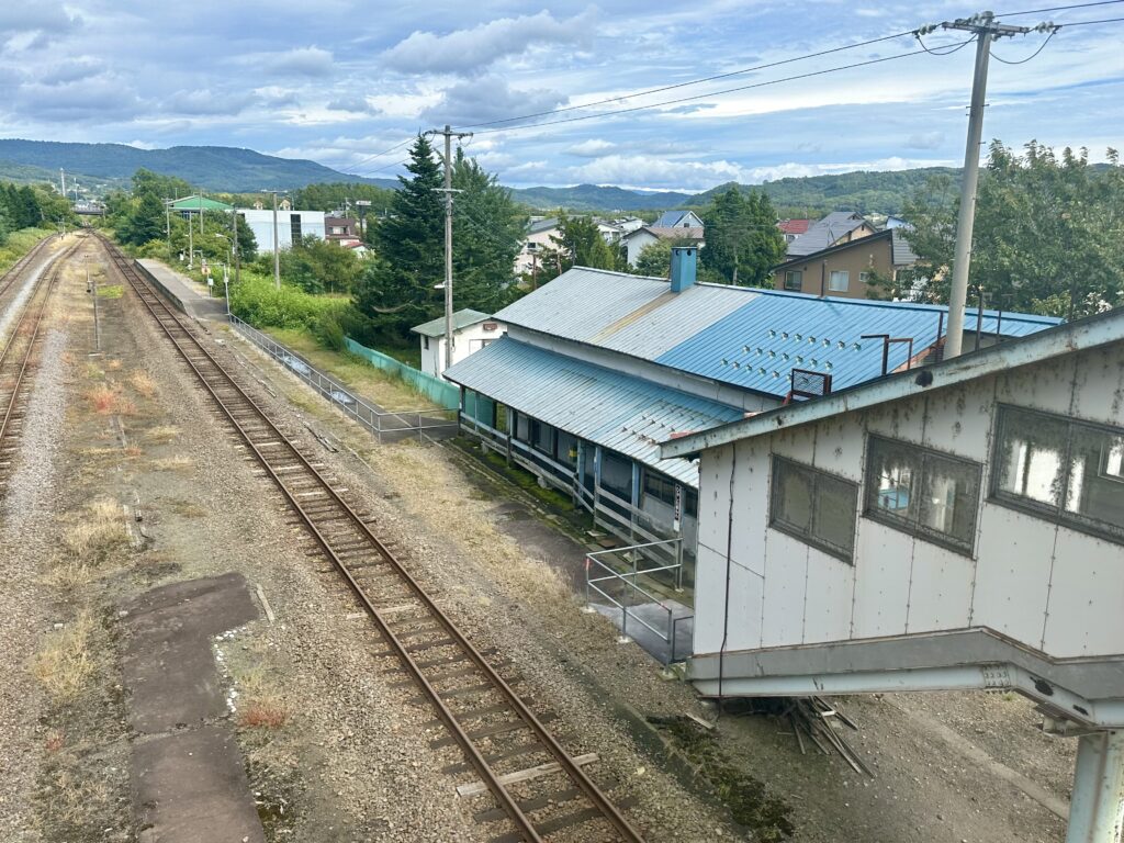 東滝川駅の駅舎