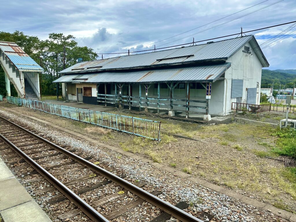 茂尻駅の駅舎