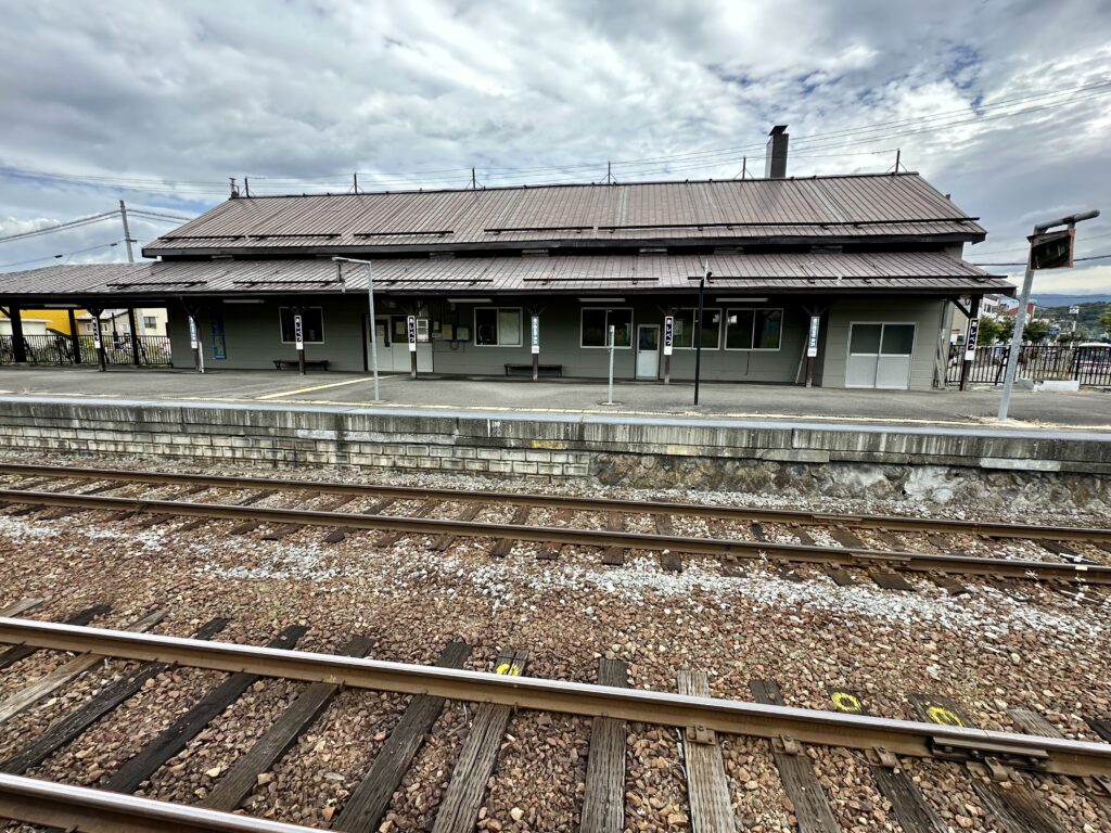 芦別駅の駅舎