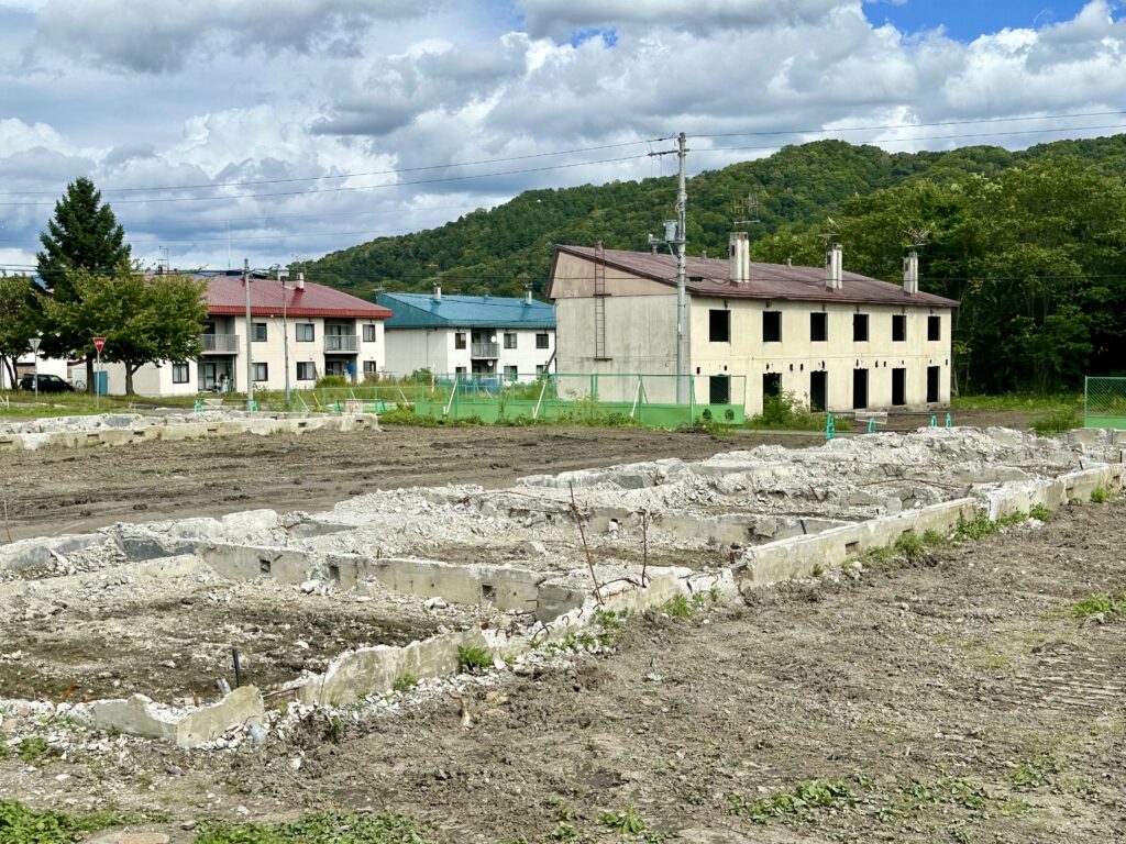 北海道改良住宅の廃墟