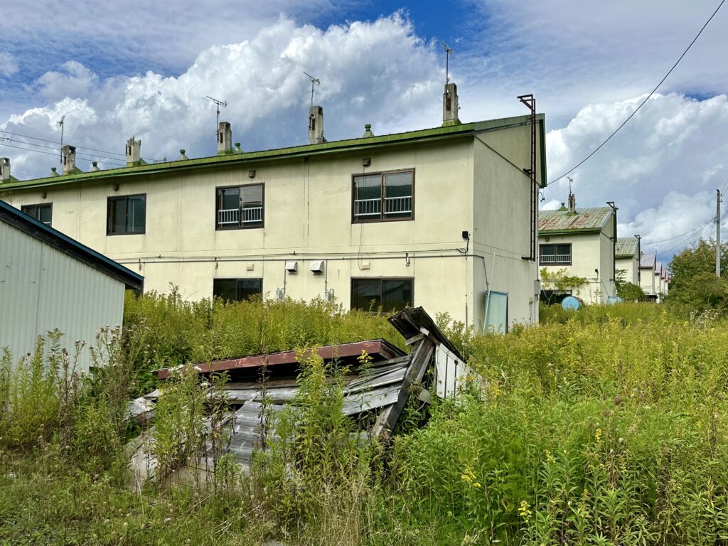 北海道改良住宅の廃墟