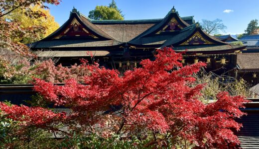 北野天満宮と紅葉