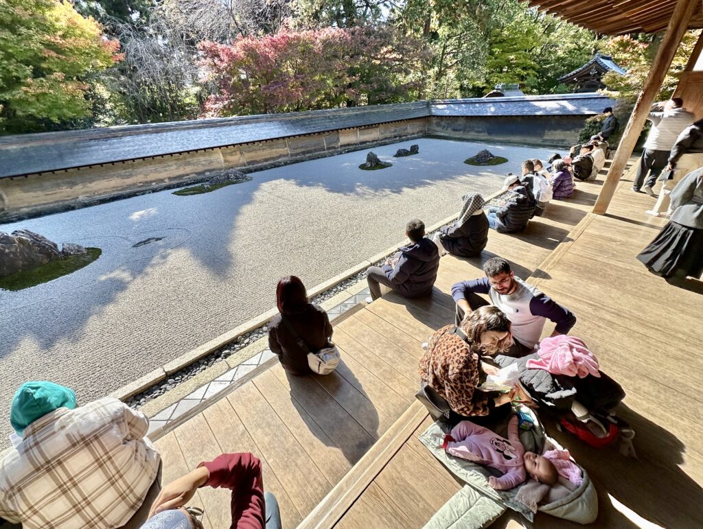 龍安寺石庭とインバウンド