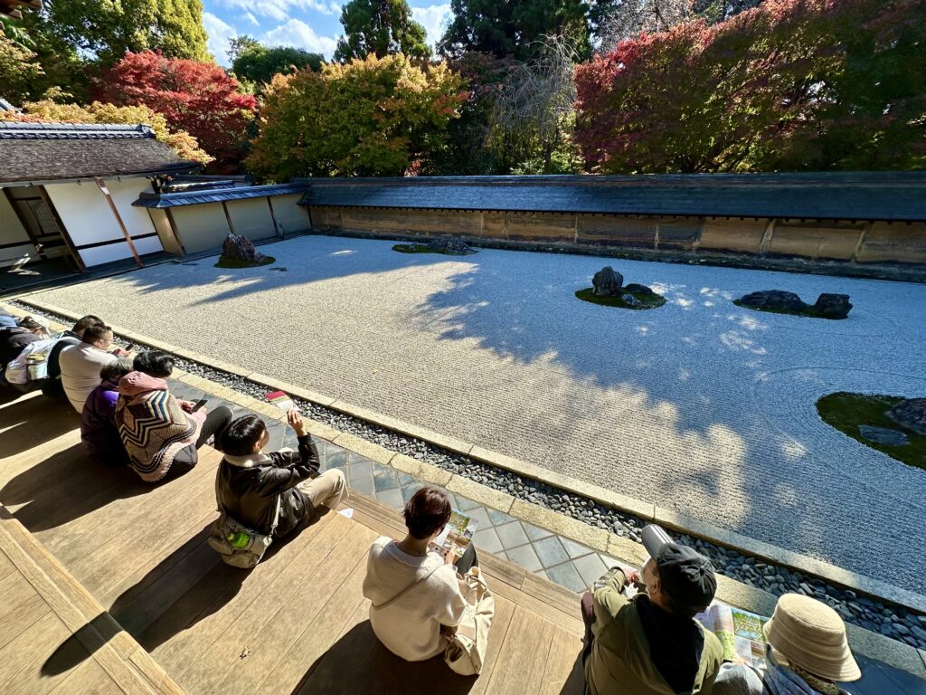 枯山水庭園とインバウンド