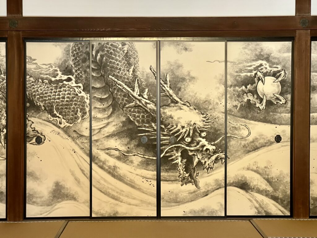 細川護熙の雲竜図（龍安寺の襖絵）