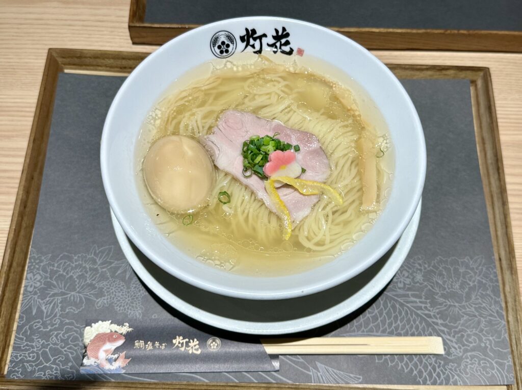 鯛塩そば 灯花