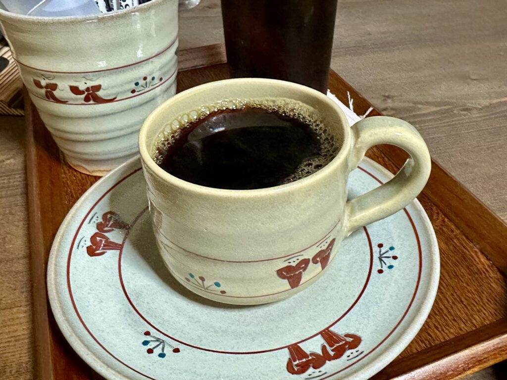 ホトケノネドコのホットコーヒー