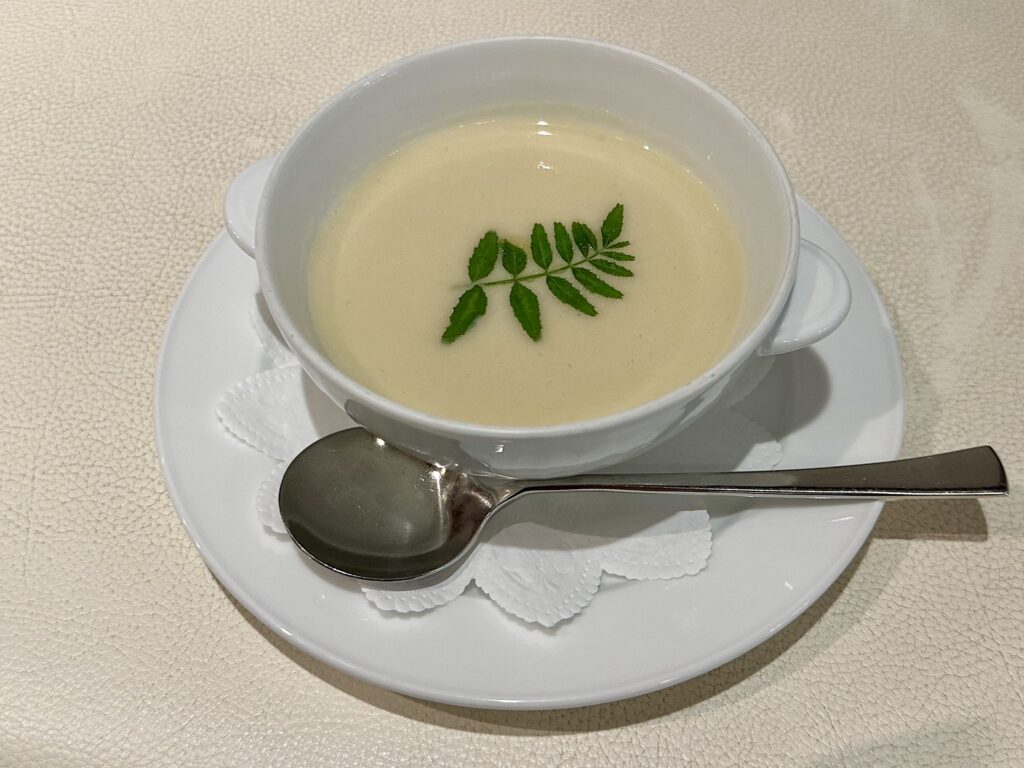 タケノコのポタージュ