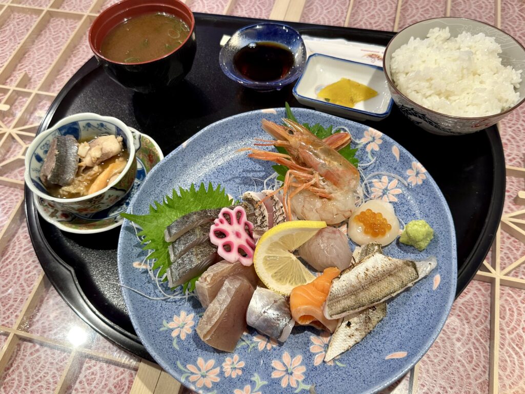 お刺身定食