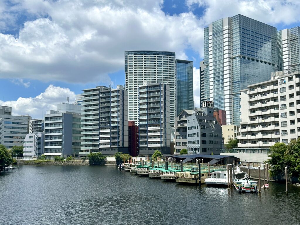 品川浦と再開発