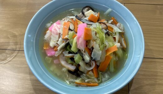 軍艦島厚生食堂のちゃんぽん