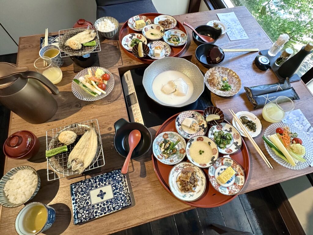 蓼科 親湯温泉の朝食