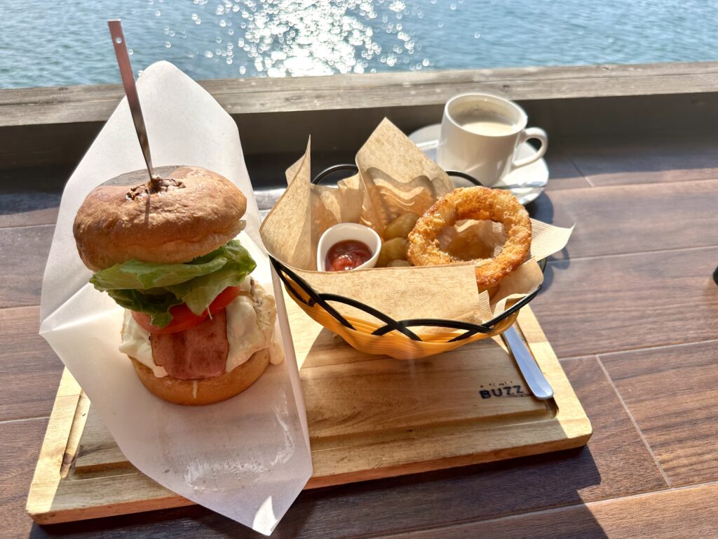尾道バズバーガーセット