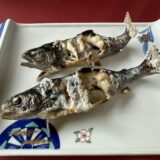 ヤマメの塩焼き