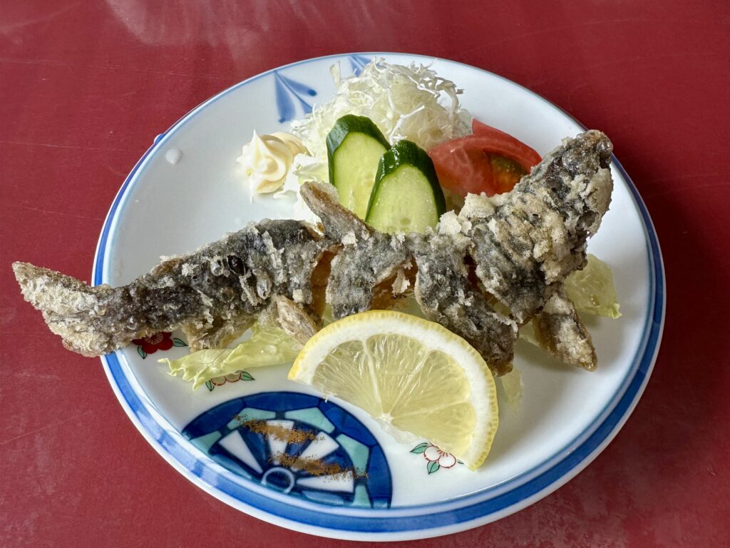 オショロコマの唐揚げ